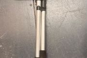 Telescopic water-fed cleaning brush
