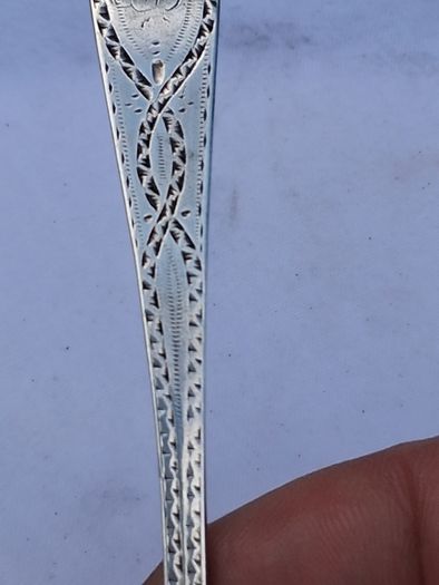 Thomas Wallis 11 Sterling Silver Spoon(1799)