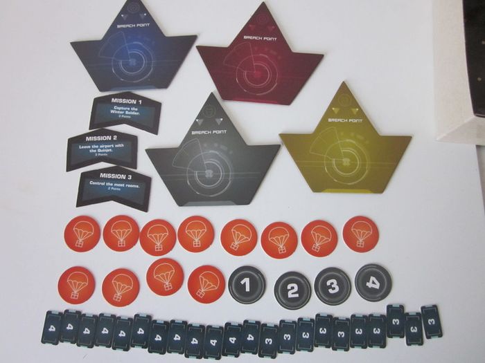 Risk Captain America Civil War Board Game.