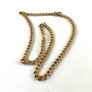 Vintage Gold Tone Link Necklace Image 9