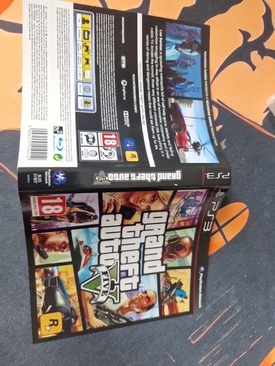 Grand Theft Auto V Five 5 PlayStation3 Ps3 Games Original