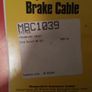 Ford Escort Mk3 Handbrake Section. Image 2