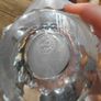 Antique French Baccarat glass ashtray Image 2