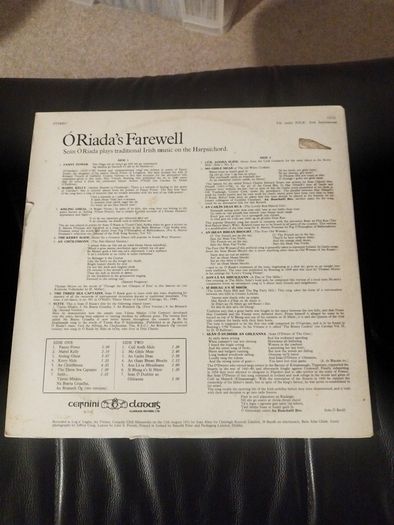 O Riada's farewell lp