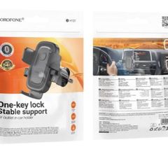 Borofone Car holder BH131 Follower to air vent black