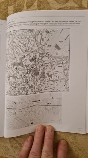 Hidden History Below Our Feet. By Ruairi O Baoill. The Archaeological Story Of Belfast. Large Volume Book In Very Good Condition.
