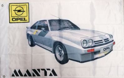 Opel Manta i400 Silver Flag.