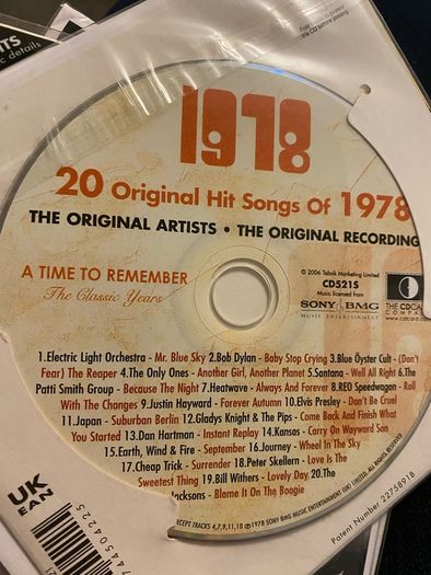 birthday CD 1978