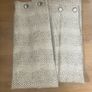 M&Sspotty cotton rich blackout eyelet curtains and cushion covers Image 3