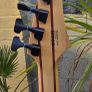 Solar 5 String Bass. Natural Satin Finish Image 5