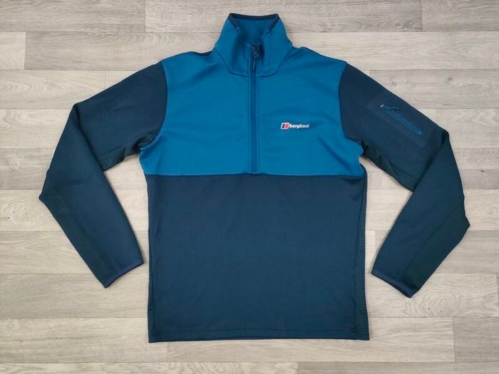 Berghaus Half Zip Fleece Jumper Mens Large