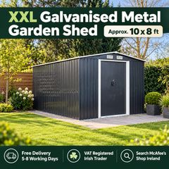 Metal Shed 10 x 8ft