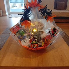 Halloween boo baskets