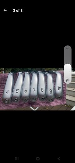 Ping i230 stiff graphite irons
