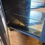 Rare Solid Wood IKEA Besta Vara - Made in Italy 1999 - Navy Reeded Glass TV Unit Image 3