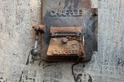 vintage stove door