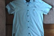 Light Denim short sleeve shirt, size M