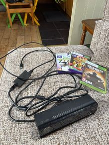Xbox Kinect Sensor and Brand New Xbox 360 Call of Duty Black Ops