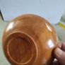 SMALL Wooden Bowl as trinket dish handmade wood turning. Image 5