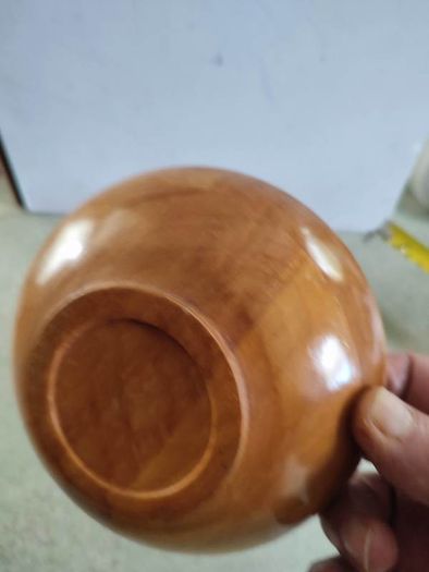 SMALL Wooden Bowl as trinket dish handmade wood turning.