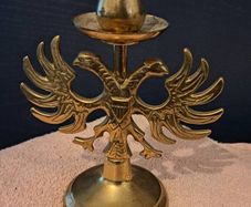 brass  candle lubeck