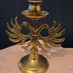 brass  candle lubeck