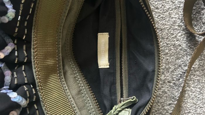 diesel large sequin bag
