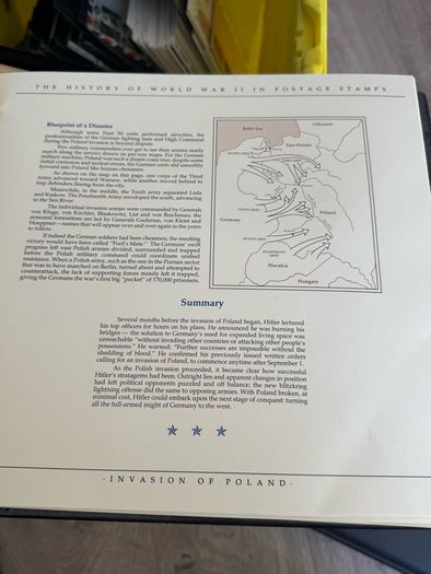 The History of World War II in post stamps