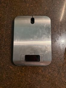 Bolne Digital Kitchen Scale - Stainless Steel (Premium & Compact)