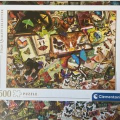 Clementoni butterfly collection 500 Jigsaw puzzle