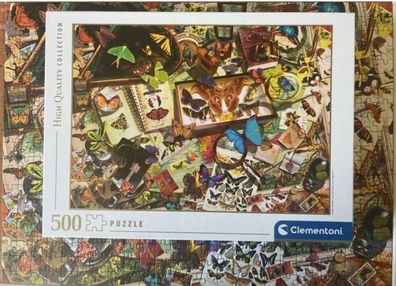 Clementoni butterfly collection 500 Jigsaw puzzle