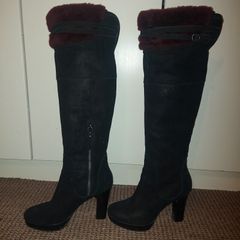 Ugg ophira suede over the knee boots