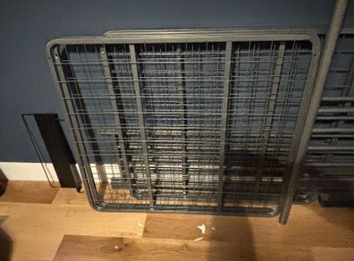 Grey Metal Bunk Bed Frame Excellent Condition