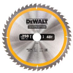 DeWalt DT1957 Construction Circular Saw Blade 250 x 30mm x 48T
