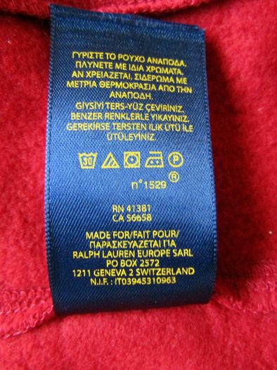 Girls RALPH LAUREN POLO Festive Red Jacket Cardigan Age 6
