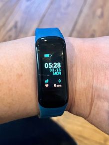 Fitness Activity Tracker with charger
