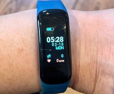 Fitness Activity Tracker with charger
