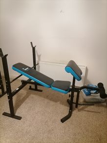 Men's health gym workout bench