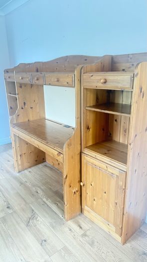pine desk
