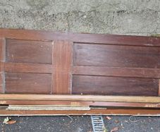 Solid Timber/Mahogany External Door + Full Frame