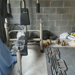 Olympus gym machine ,weights ,barbells ,dumbells