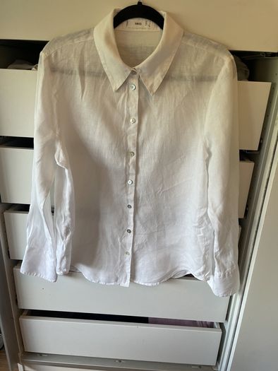 Mango pure linen shirt
