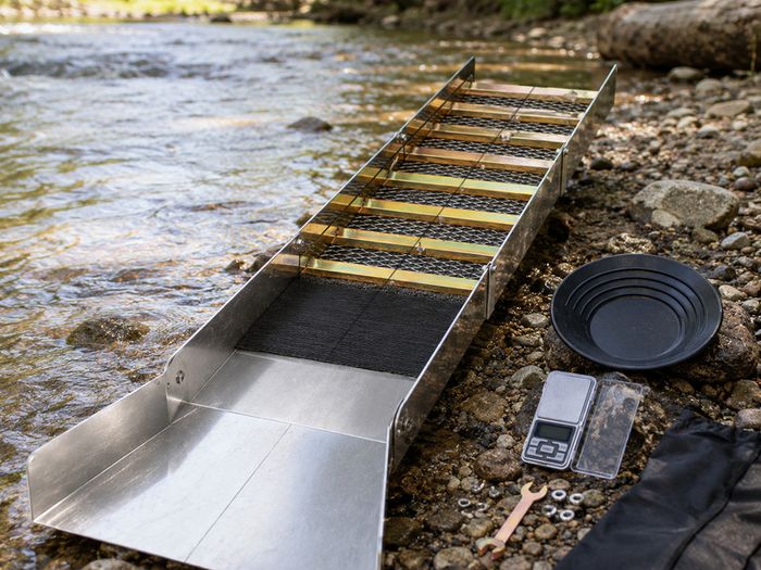 Foldable Gold Sluice Box