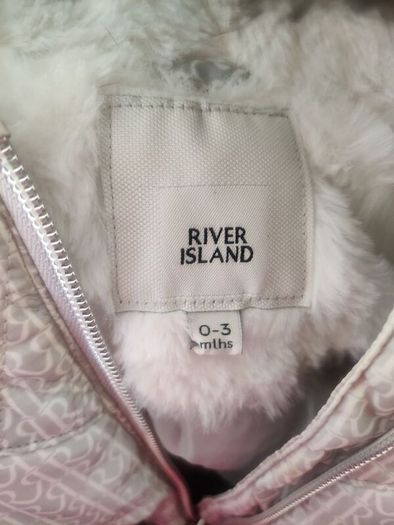 Brand new River Island winter snow suit little girls age 0-3 months Postage included