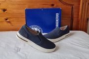 Birkingstock oswego canvas slip on Size 5 eu 38 midnight Navy Brand new boxed