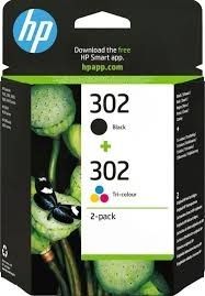 HP 302 ink black & colour twin pack (unopened)