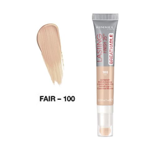 Rimmel Lasting Finish Breathable Concealer - 100 Fair - New