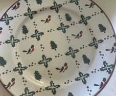 Nicholas Mosse Winter Robin Plate