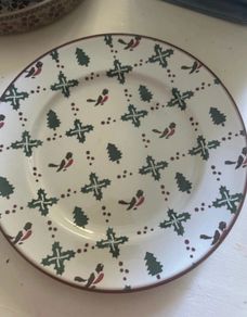 Nicholas Mosse Winter Robin Plate
