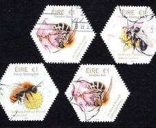 2018 Ireland Fauna & Flora: Native Irish Bees Commemorative Stamps Fine Used